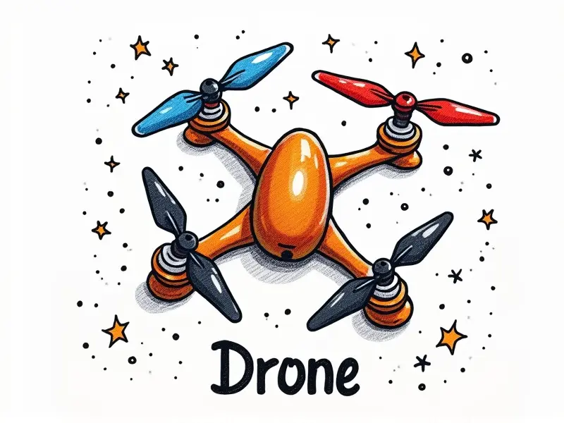 What is the range of a drone?